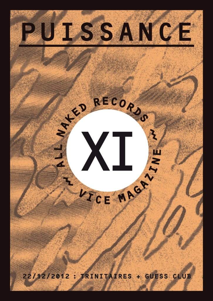 Puissance XI: All Naked Records x Vice Magazine - Página frontal