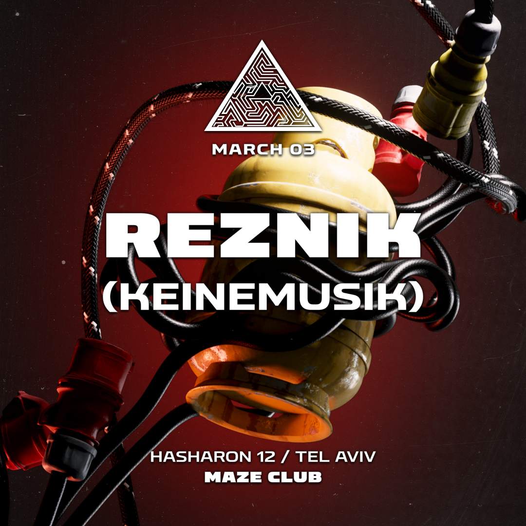 Maze host Reznik (KEINEMUSIK) at Maze, Tel Aviv