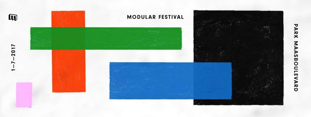 Modular Festival - フライヤー表