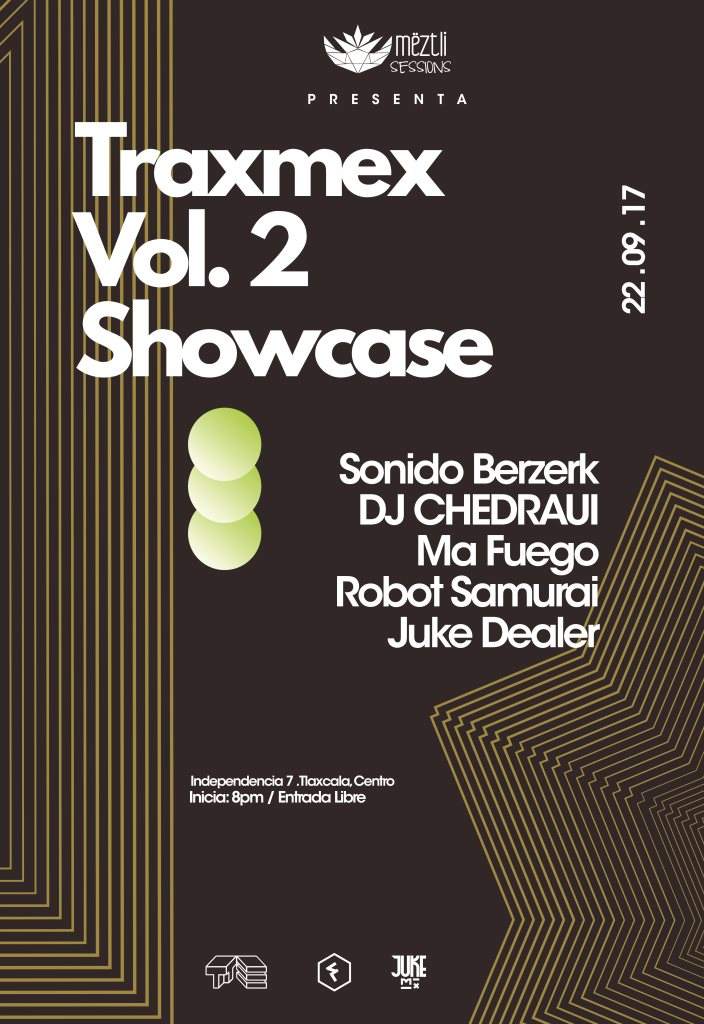 Traxmex Vol2 Showcase - Página frontal
