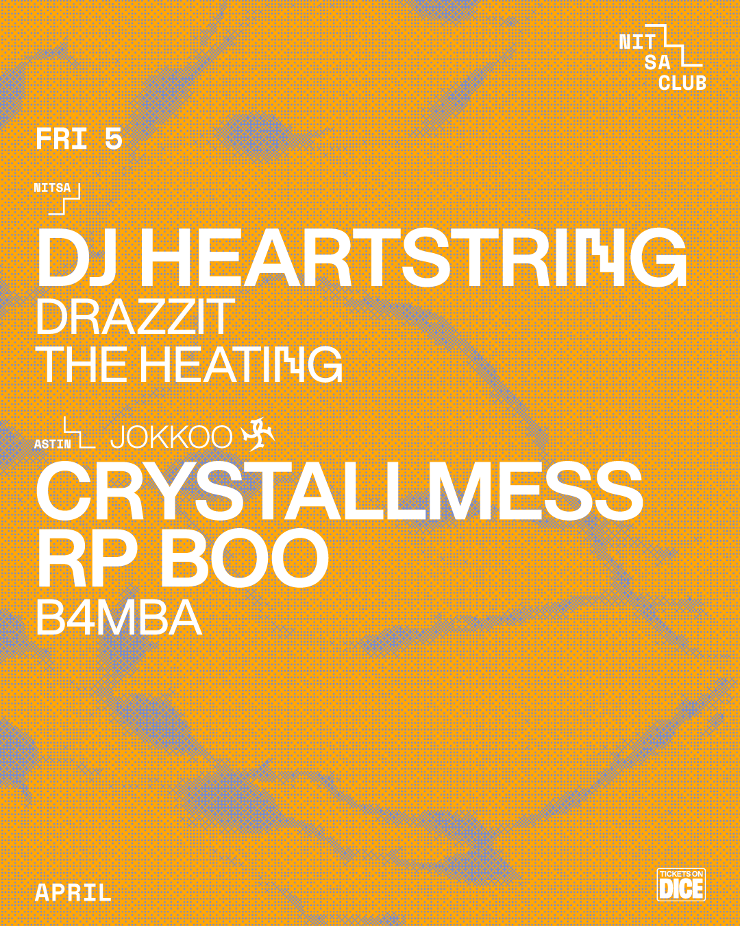 DJ Heartstring / Jokkoo: Crystallmess · RP Boo · B4MBA at Nitsa