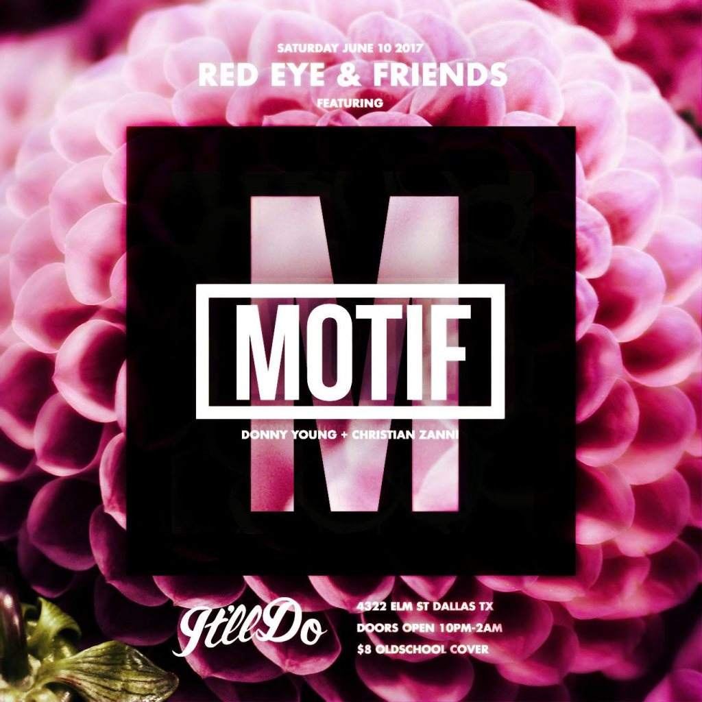 Motif feat. Donny Young Christian Zanni - フライヤー表
