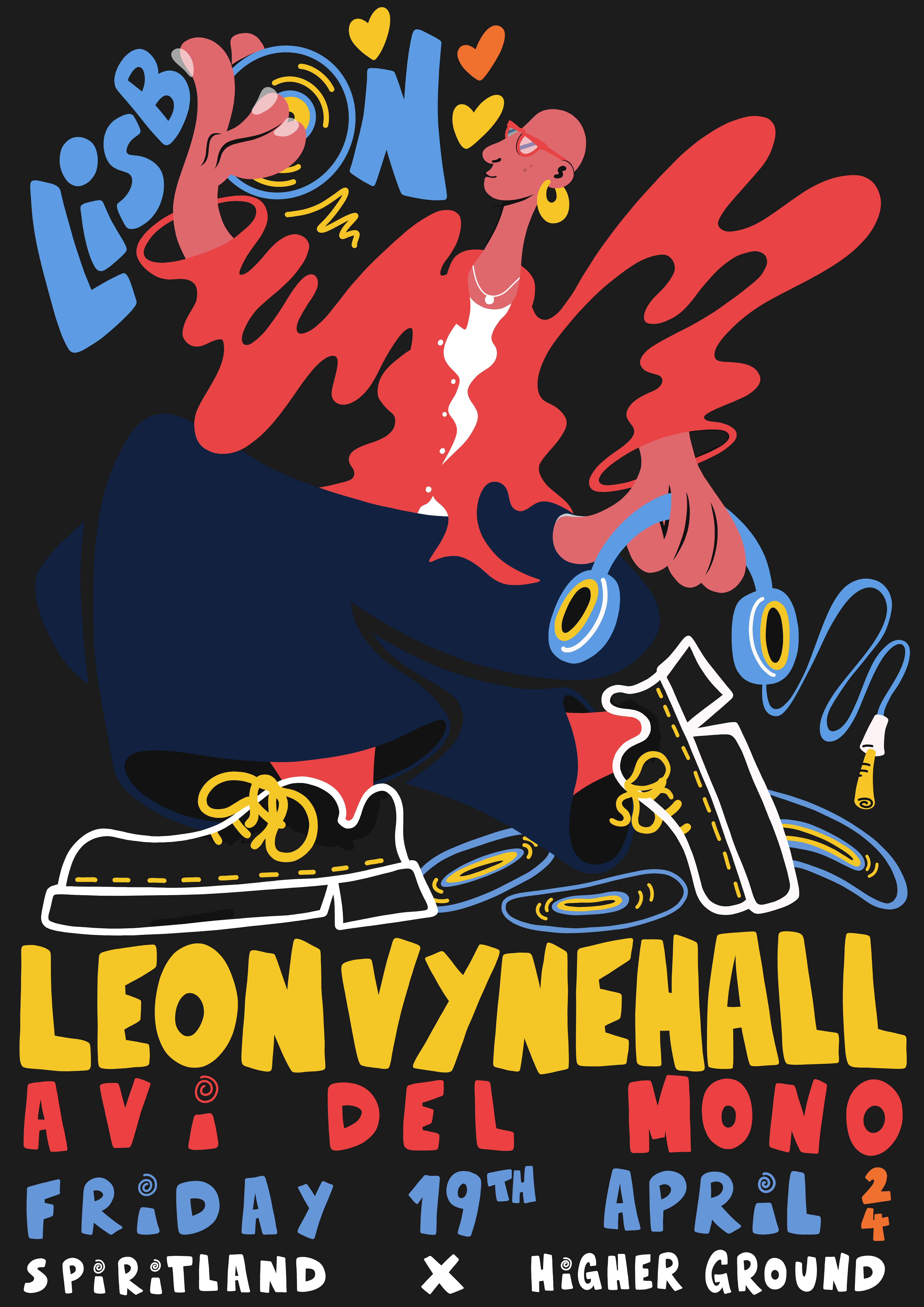 Spiritland presents Leon Vynehall at Higher Ground - フライヤー表