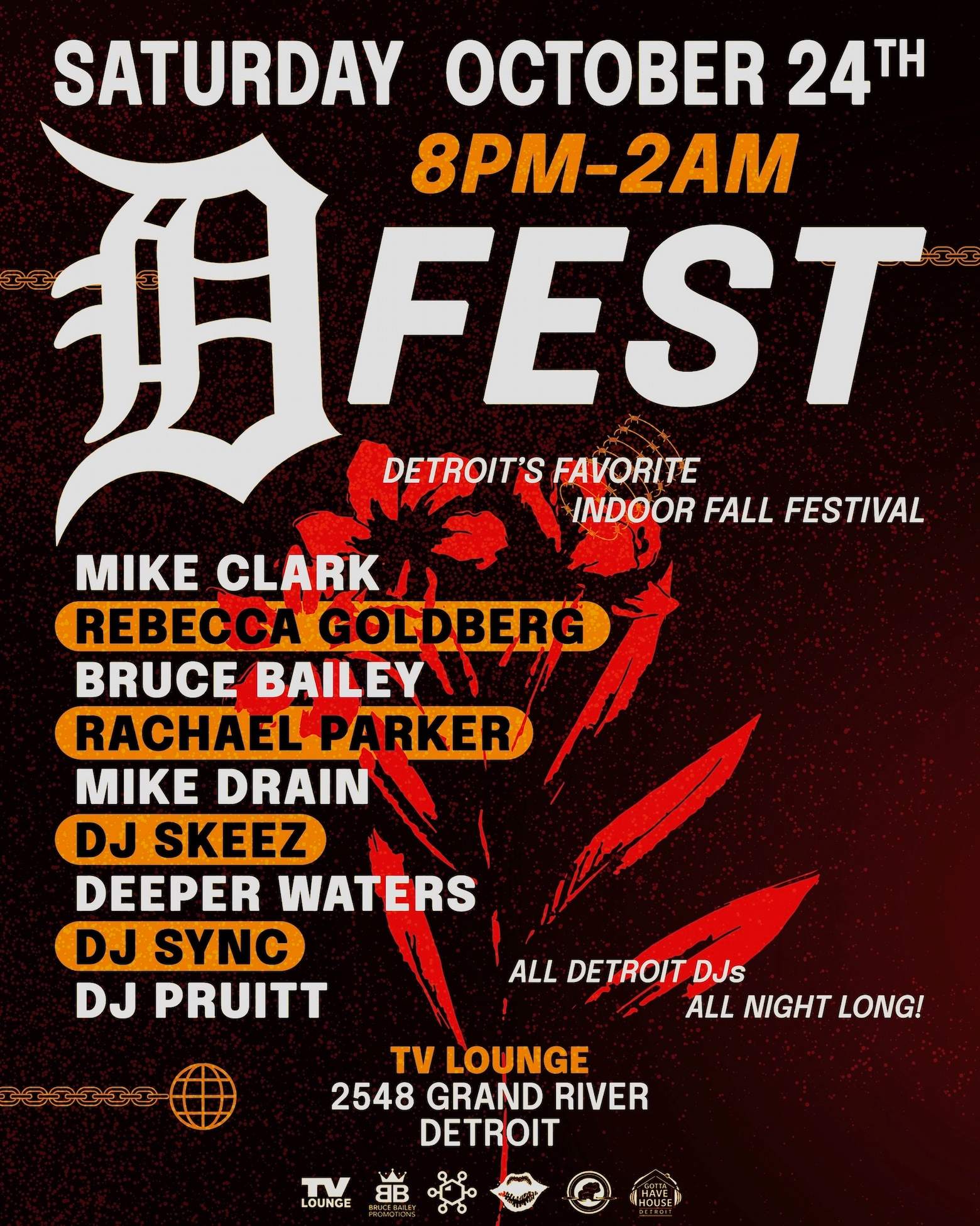 DFEST • FALL EDITION at TV Lounge, Detroit · Tickets