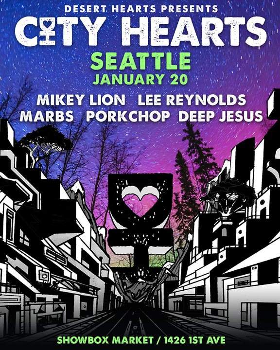 Desert Hearts presents City Hearts Seattle - Página frontal