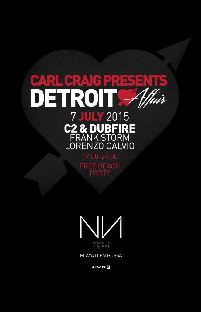 Carl Craig presents Detroit Love Affair - Página frontal