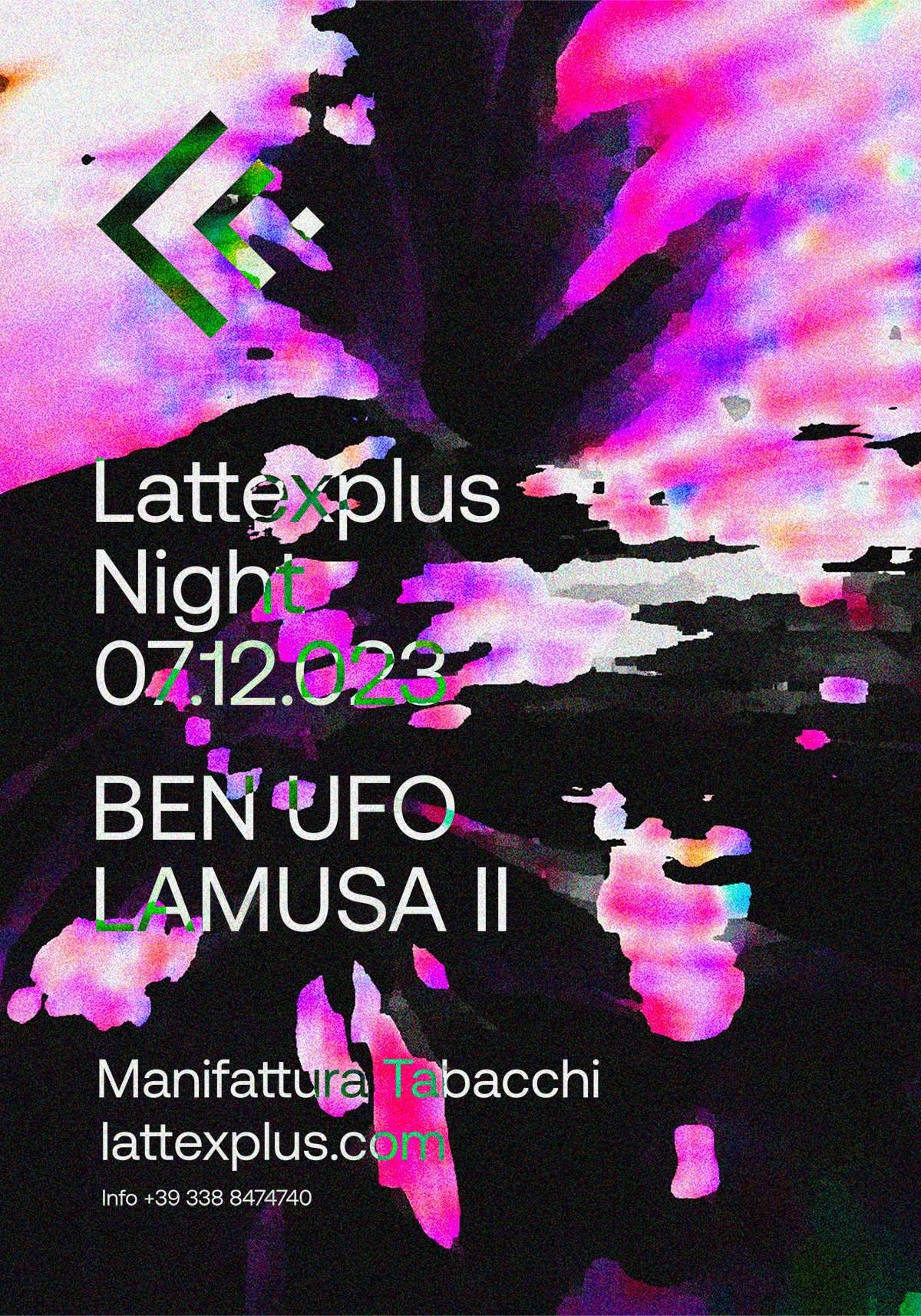 Lattexplus Night with Ben UFO - Página frontal