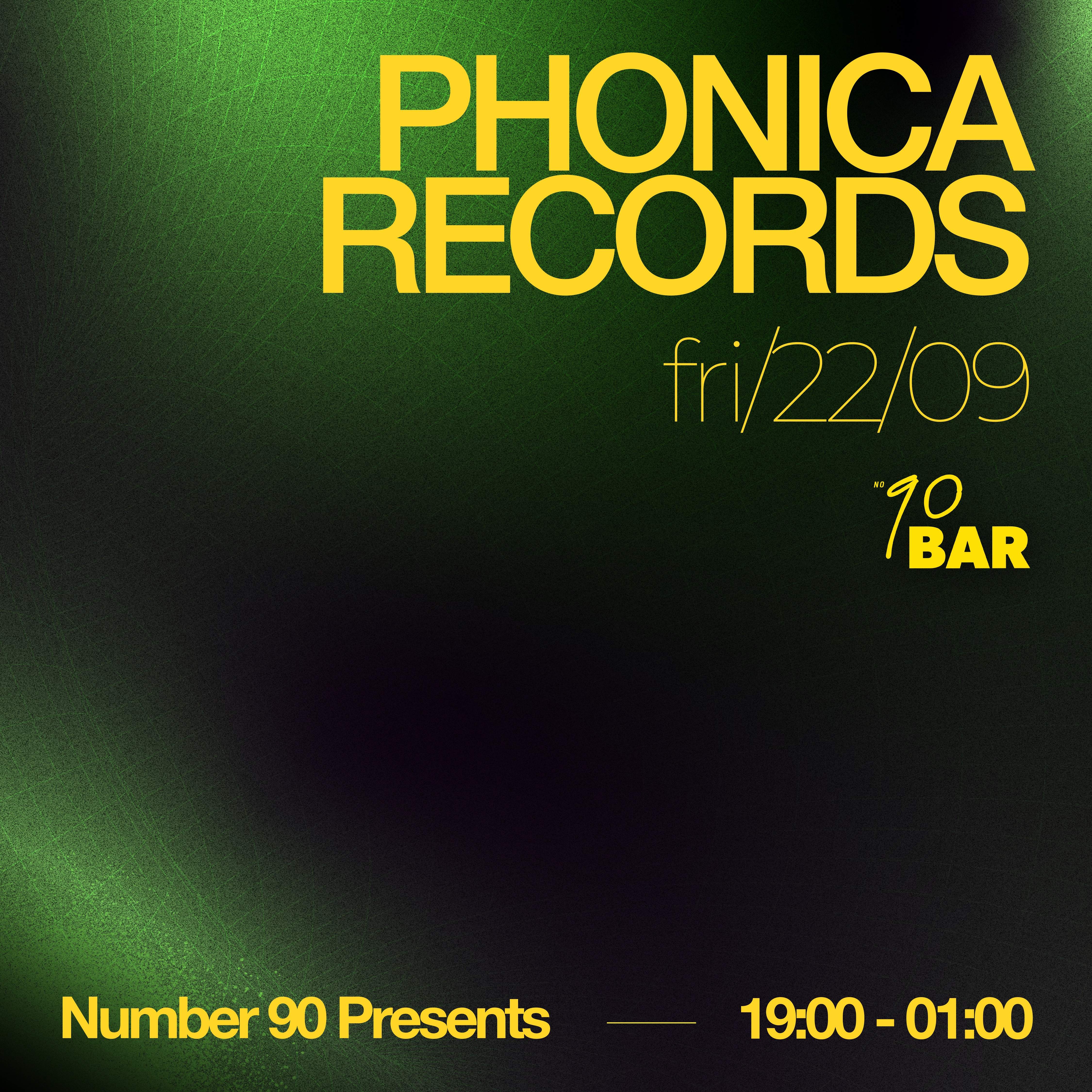 Phonica Records at NUMBER 90 LONDON, London