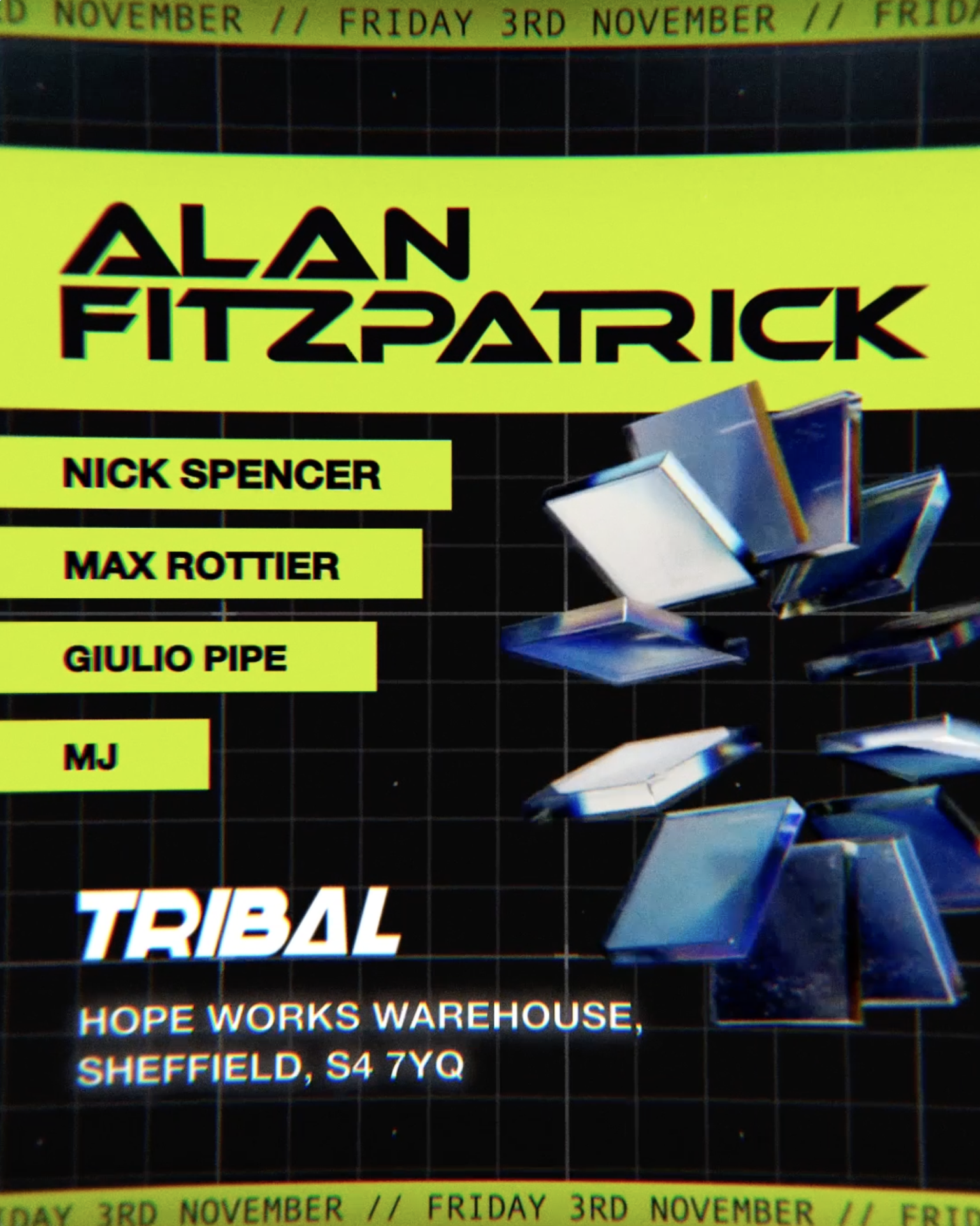 Tribal x Hope Works: Alan Fitzpatrick, Nick Spencer, Max Rottier - Página frontal