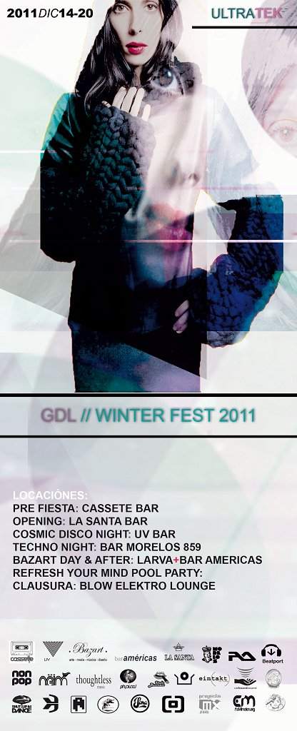 Ultratek - Gdl Winter Fest - Página frontal