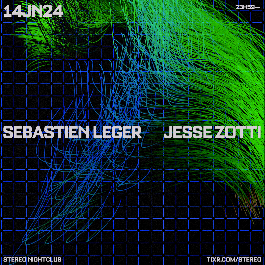 Sebastien Leger - Jesse Zotti - フライヤー表