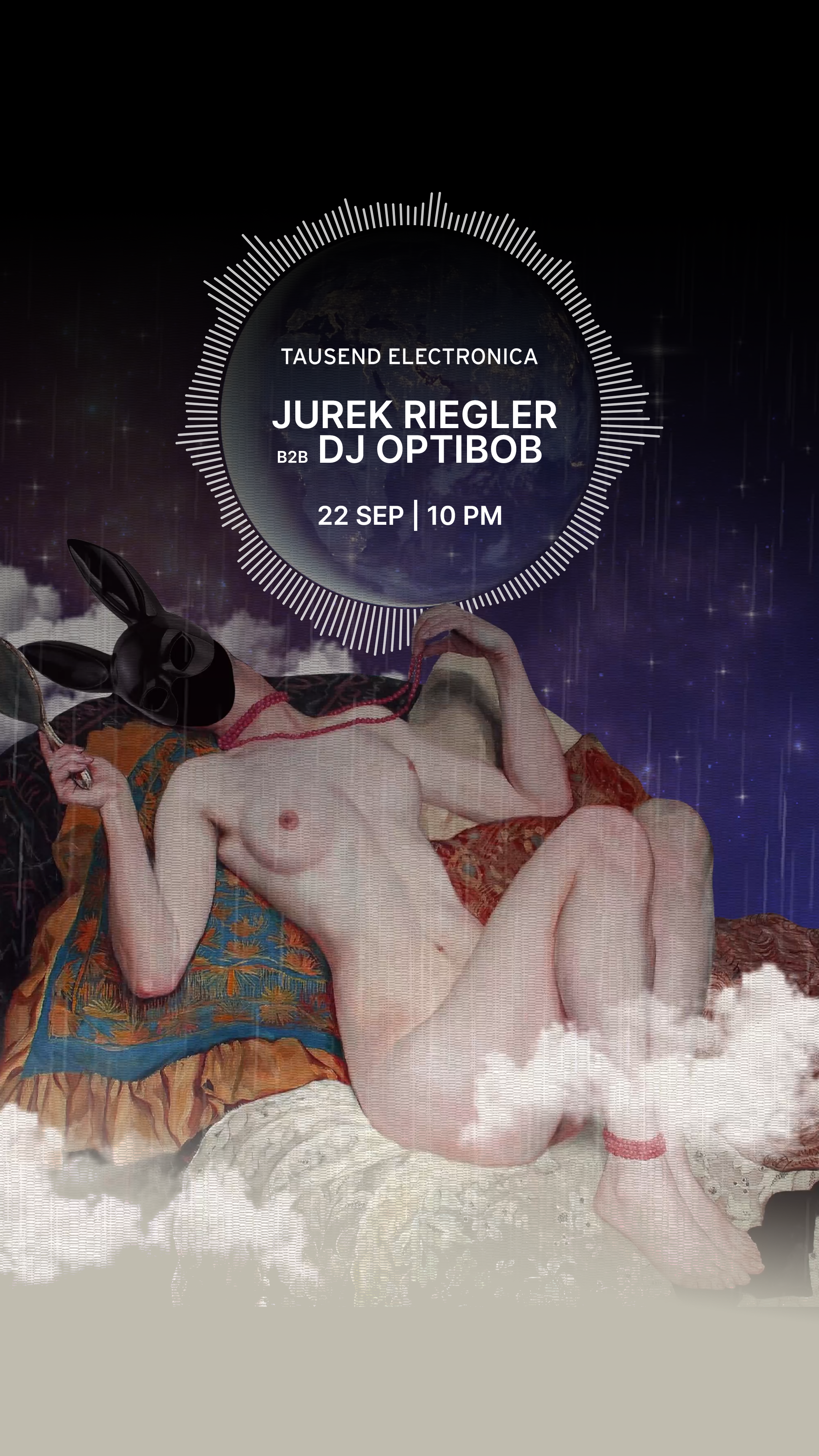 Tausend Electronica I Jurek Riegler b2b OPTIBOB - Página frontal