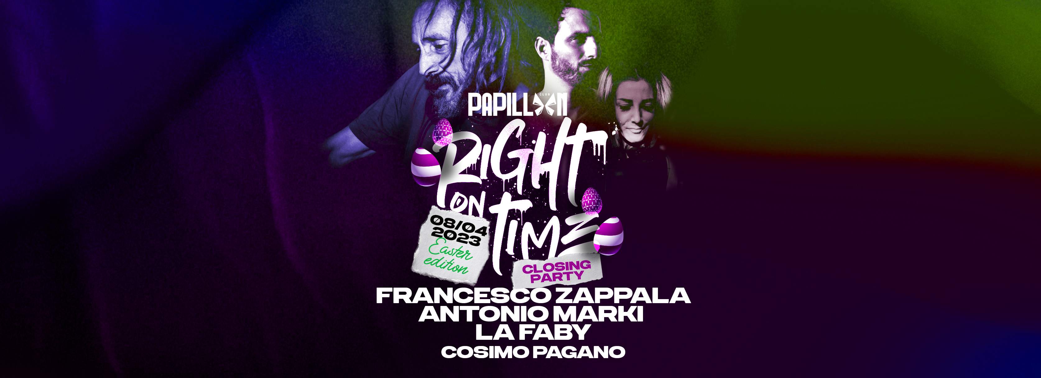 Right On Time Closing - Easter Edition - Página frontal