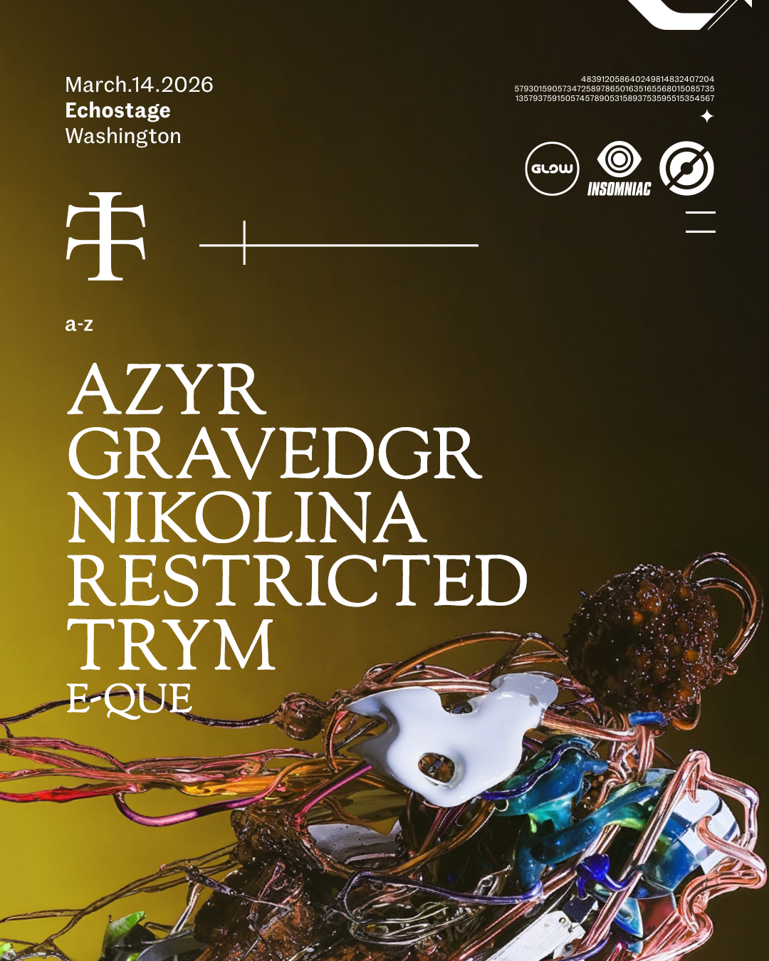 Teletech: Azyr, GRAVEDGR, Nikolina, Restricted, Trym at Echostage ...