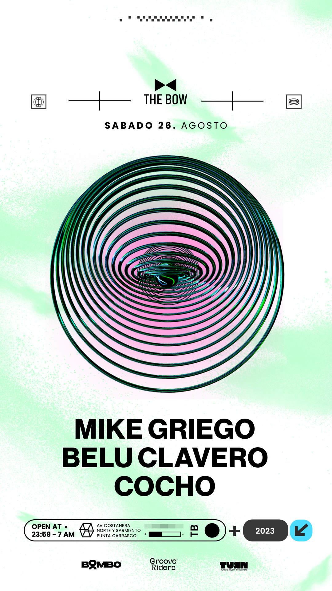 The Bow Pres.: Mike Griego - Página frontal