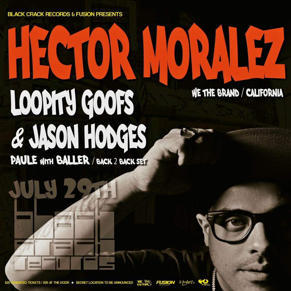 Black Crack Records & Fusion presents Hector Moralez - Página frontal