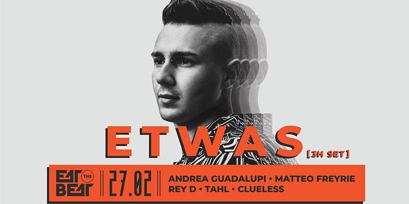 Eat The Beat Presents : ETWAS - フライヤー表