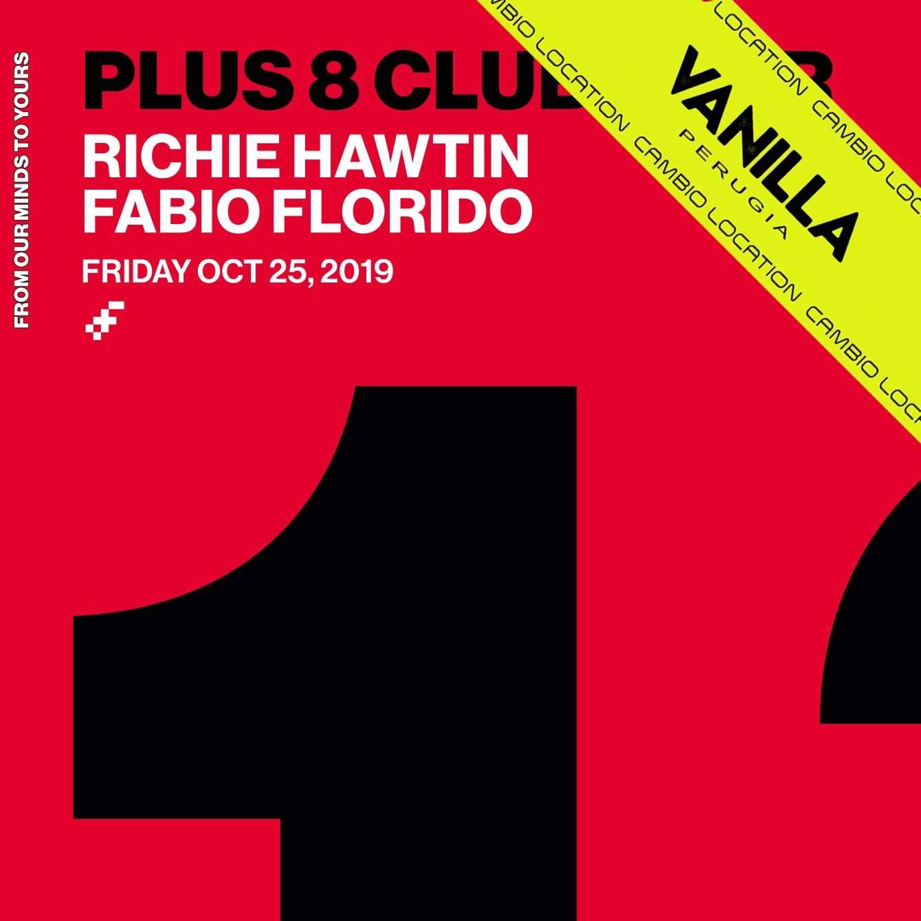 Dancity presents Richie Hawtin / Plus8 Club Tour - Página frontal