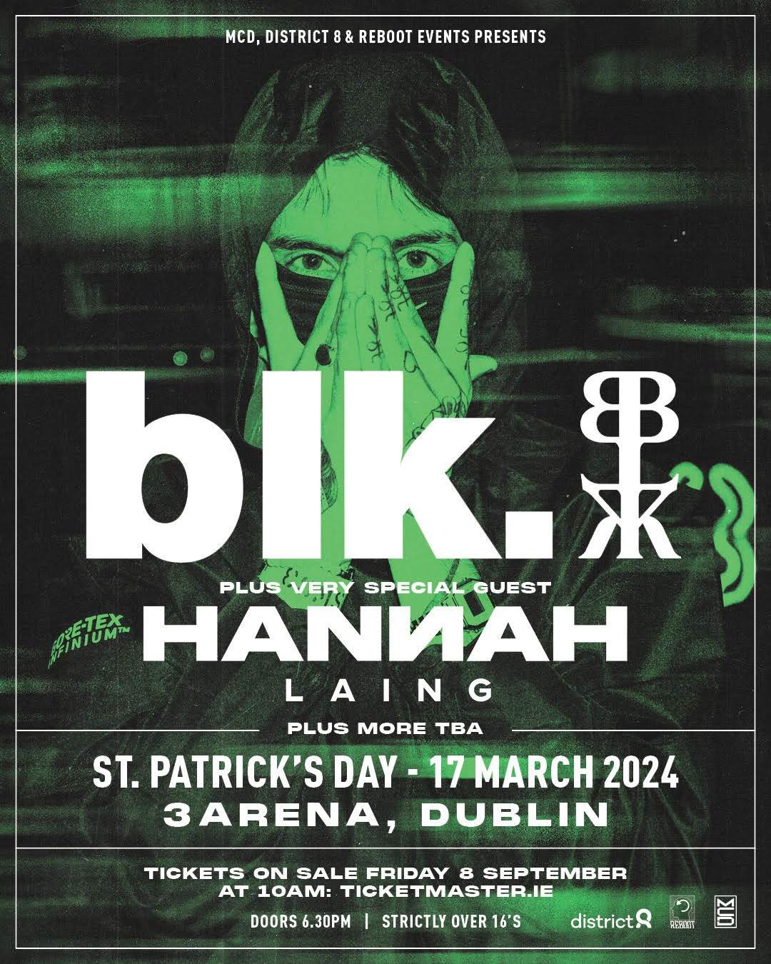 blk. plus Very Special Guest Hannah Laing - Página frontal