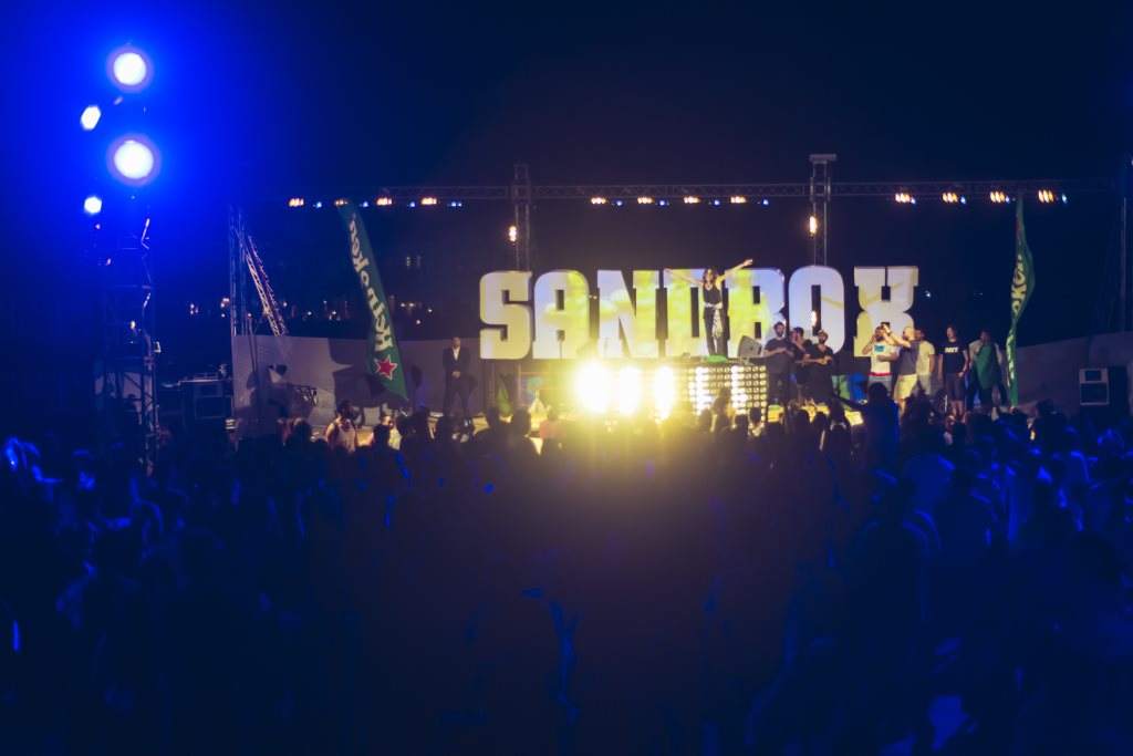 Sandbox Festival 2017 - フライヤー表
