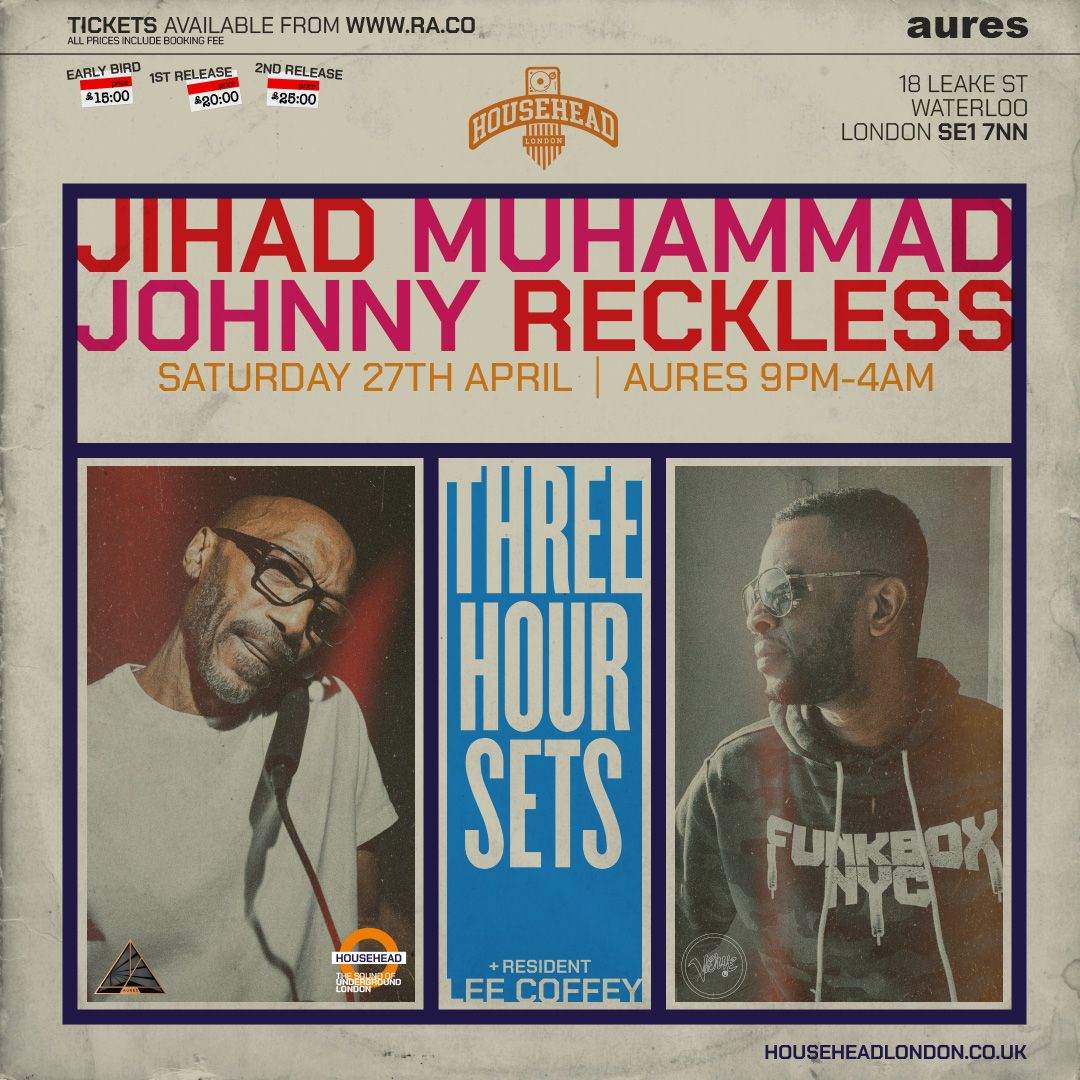 Househead presents Jihad Muhammad - フライヤー表