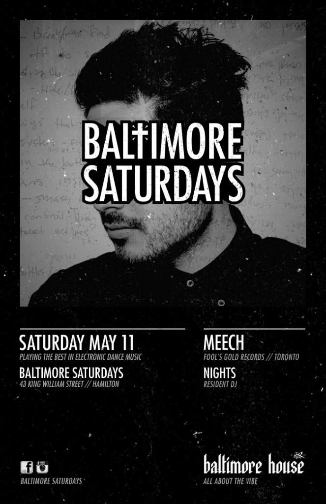 Baltimore Saturdays ft Meech - Página frontal
