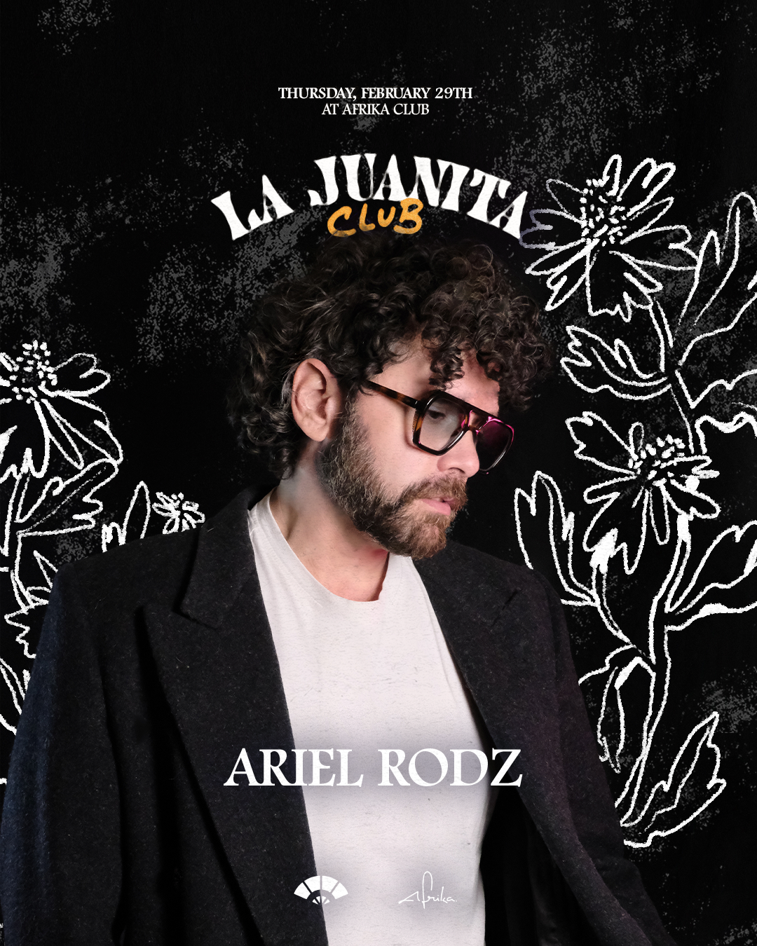 La Juanita Club @ Afrika feat. Ariel Rodz - 29/02/2024 - フライヤー裏