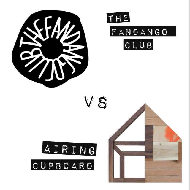 Airing Cupboard vs The Fandango Club Free Party - フライヤー裏
