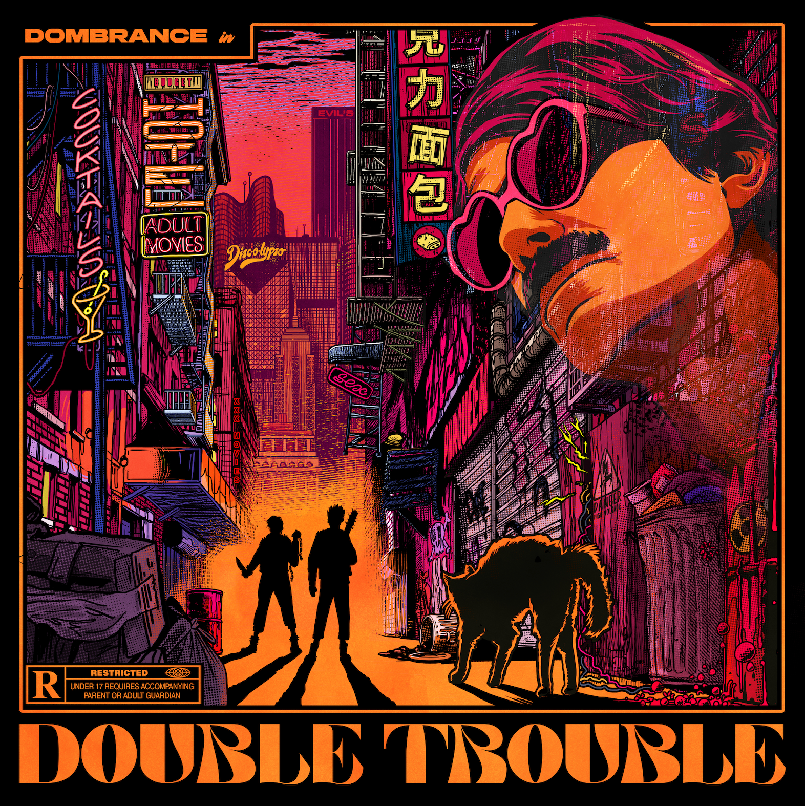 DISCOLYPSO NYC: 'DOUBLE TROUBLE' WITH Dombrance / Ray Mang - フライヤー表