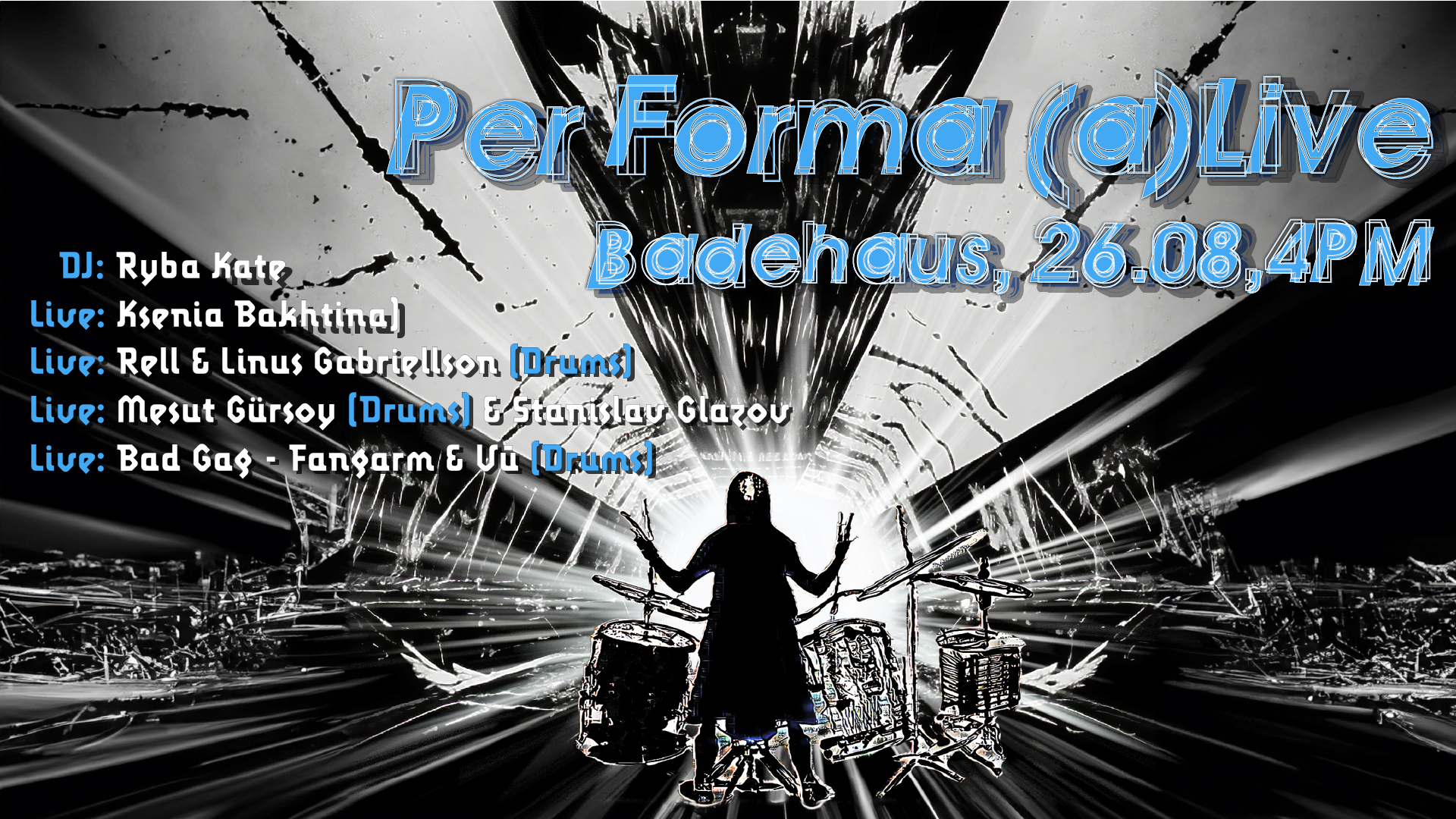 PerForma (a)Live - フライヤー表