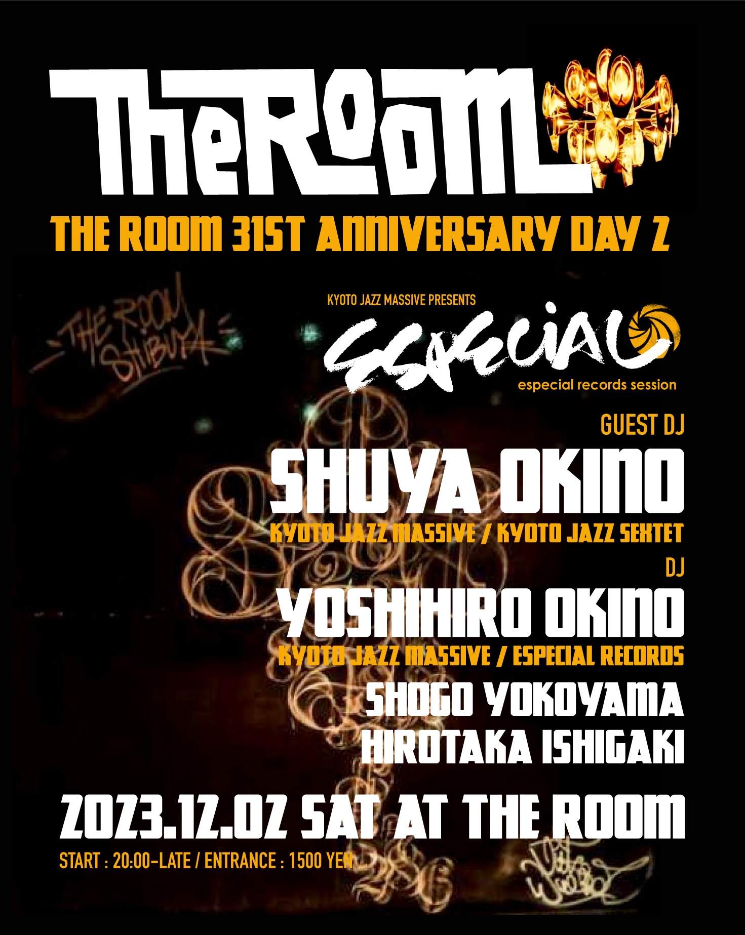 The Room 31st Anniversary Day 2 'ESPECIAL RECORDS SESSION' at The