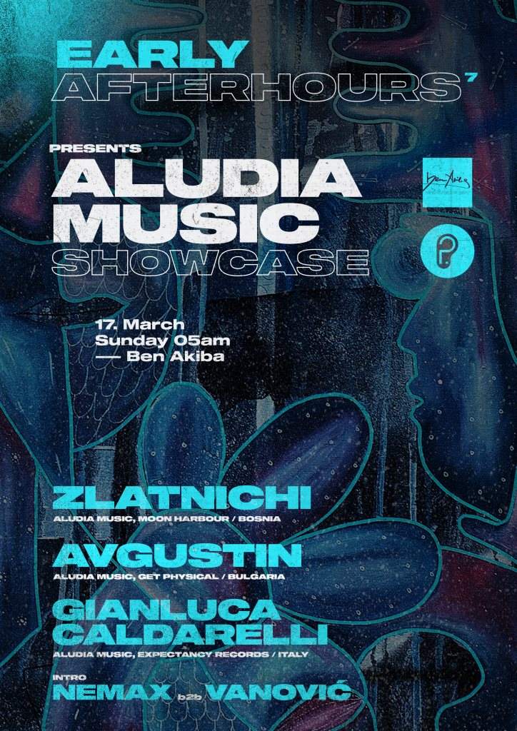 Aludia Music Showcase at Ben Akiba , Belgrade 17.03.2019. - フライヤー表