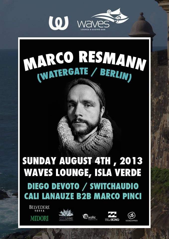 Waves Lounge Pres. Marco Resmann (Berlin/ Watergate) - Página frontal