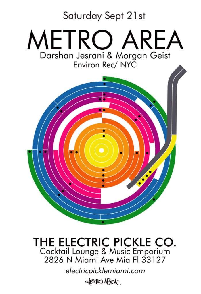 The Electric Pickle presents Metro Area - Página frontal