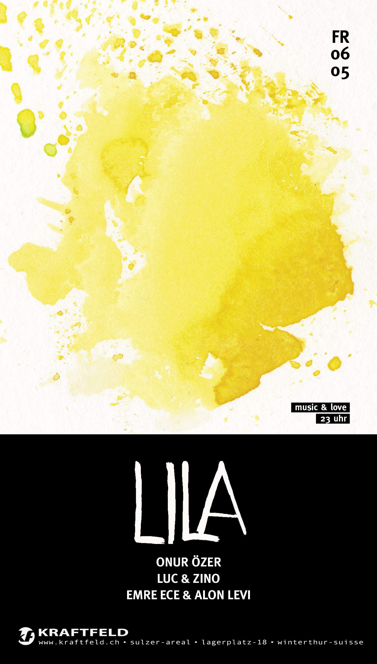 Lila - フライヤー表