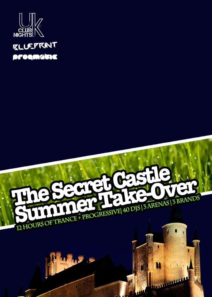 The Secret Castle Summer Takeover - フライヤー表