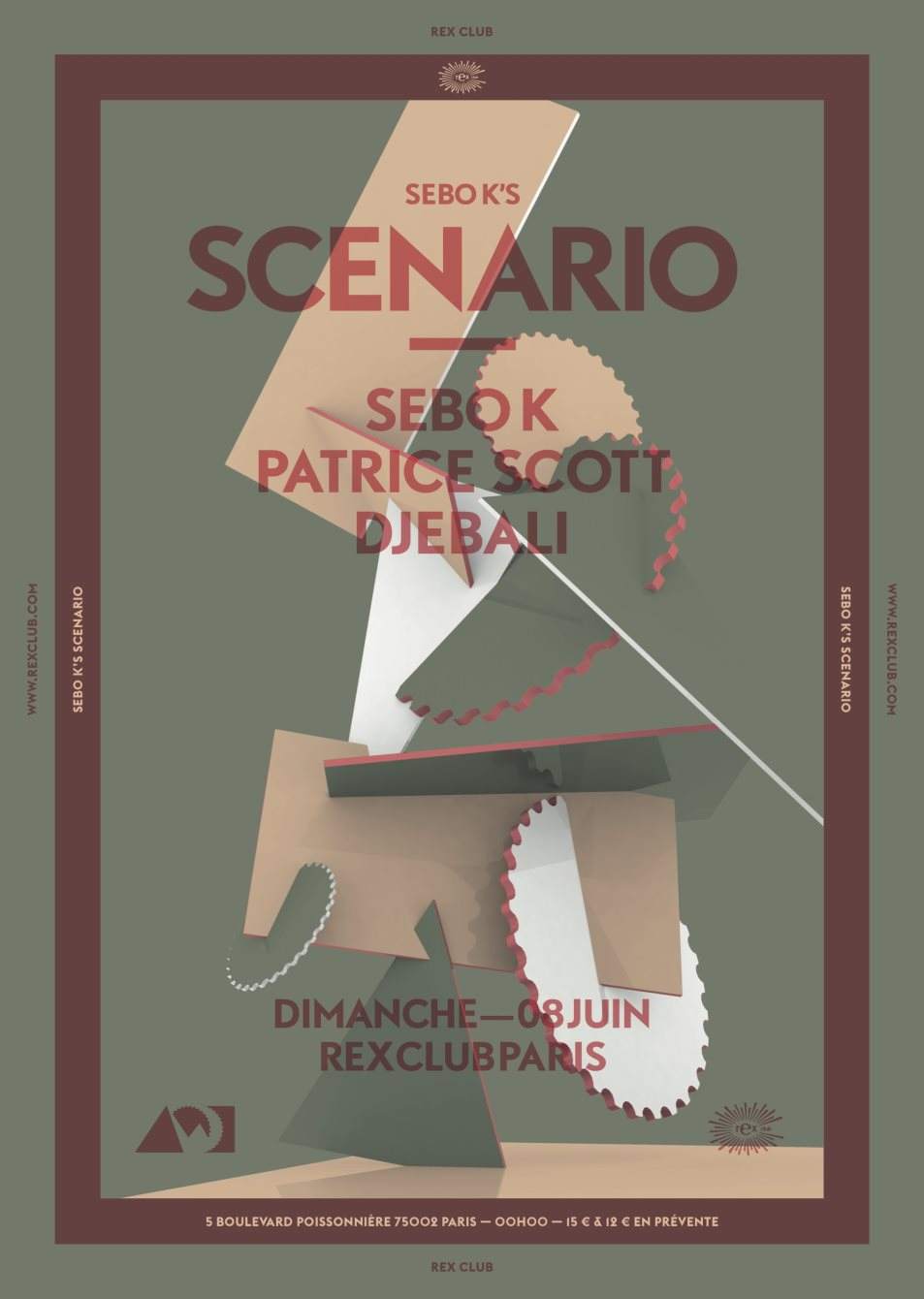 Sebo K's Scenario: Sebo K, Patrice Scott, Djebali - (Weather Off) - Página frontal