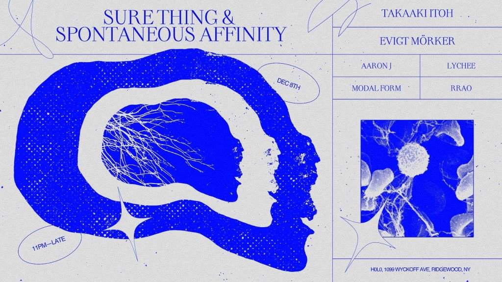 Sure Thing & Spontaneous Affinity: Takaaki Itoh, Evigt Mörker, Modal Form, rrao & Residents - Página frontal