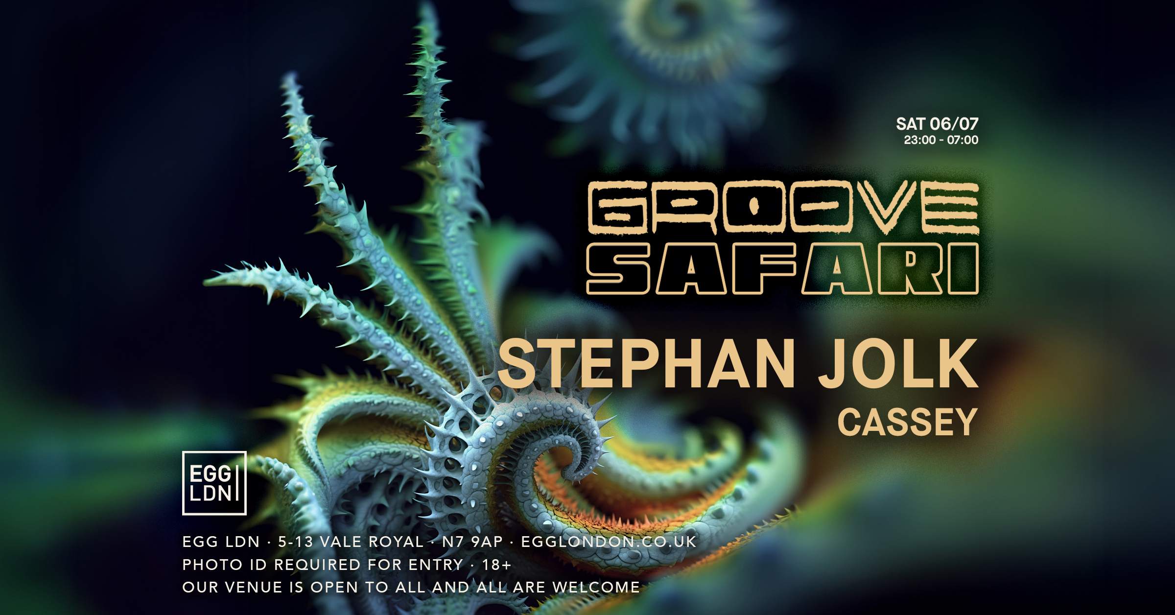 Groove Safari Pres: Stephan Jolk (Extended Set) & Cassey - Página frontal
