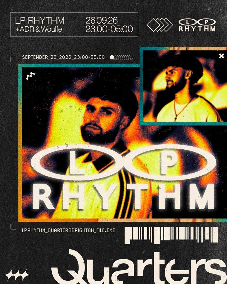 L.P Rhythm at Quarters, Brighton · チケット