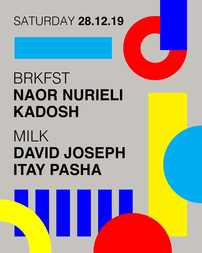 Saturday with Naor Nurieli / Kadosh / David Joseph / Itay Pasha - Página frontal