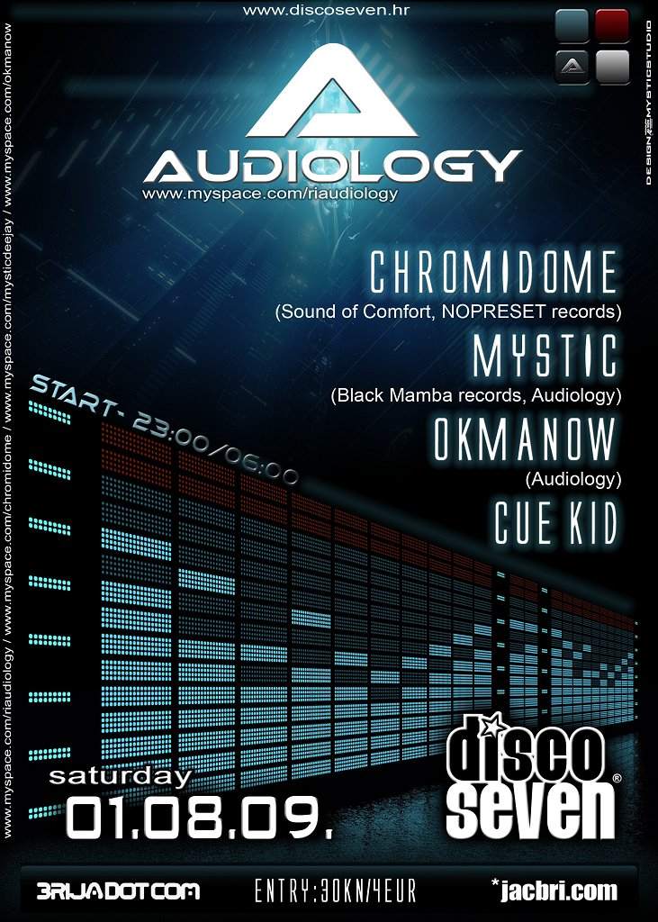 Audiology - Página frontal