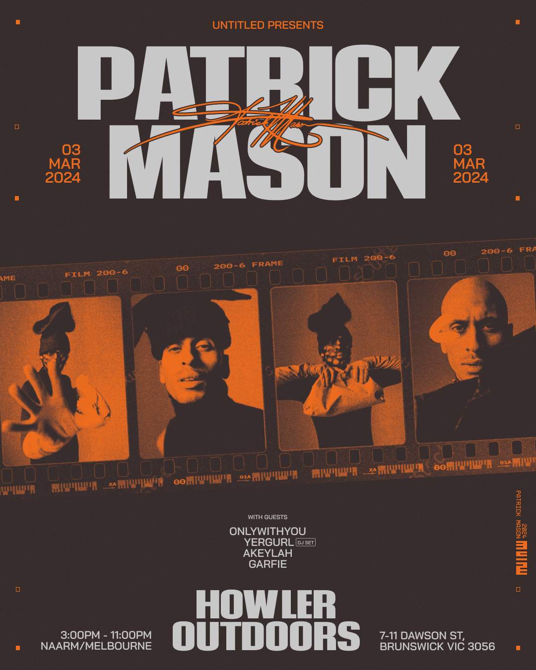 Untitled Group presents Patrick Mason - Howler Outdoors en Howler ...