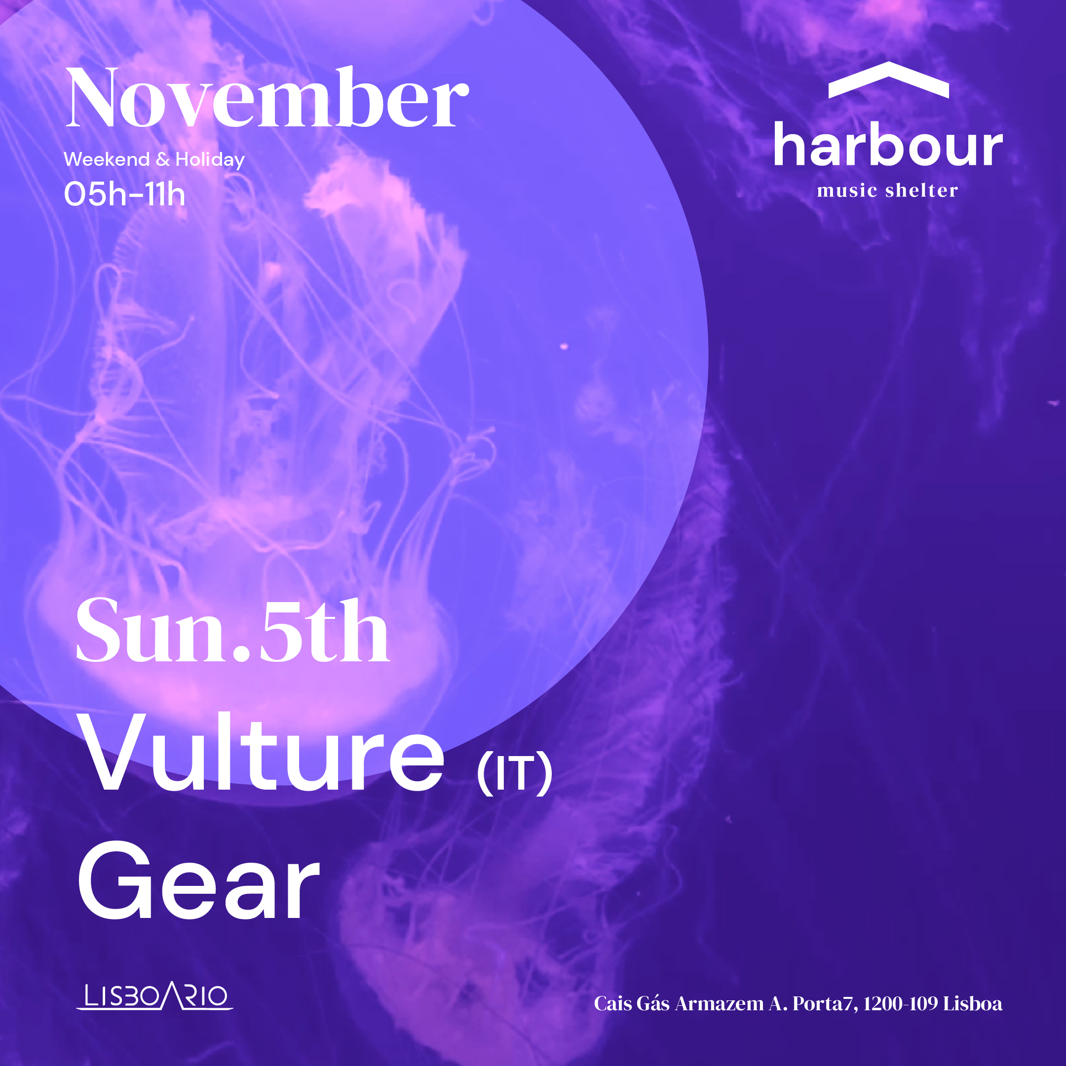 Harbour // Vulture (It) + Gear - Página frontal