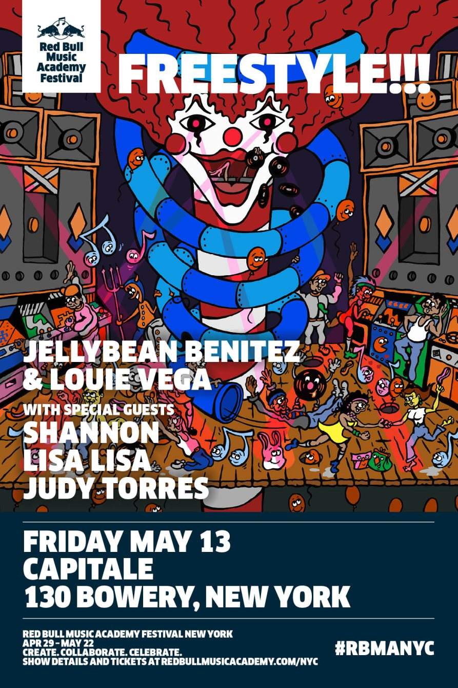 Rbma Festival NY presents: Freestyle! with Jellybean Benitez, Louie Vega & Live Guests - Página frontal