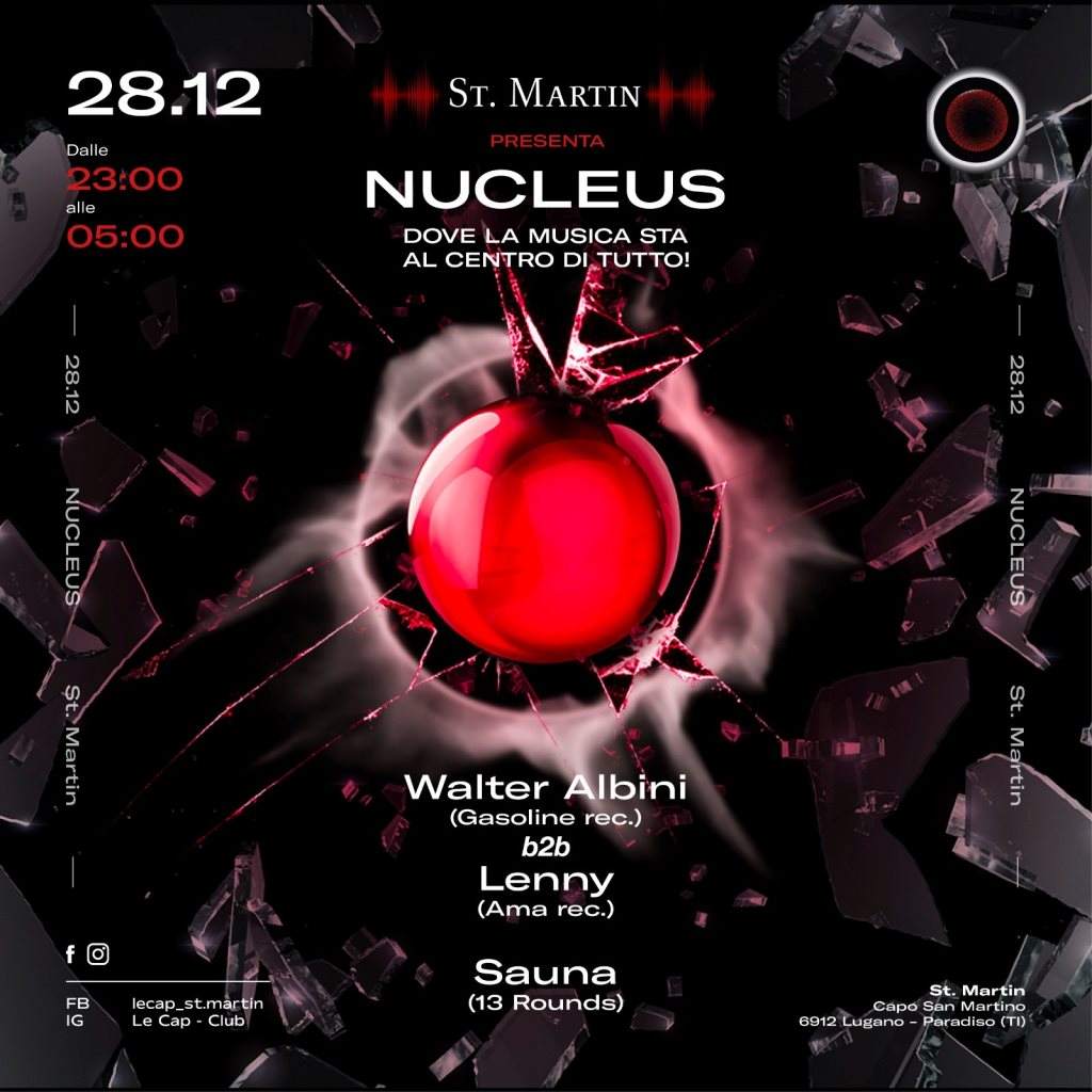 Nucleus Night in St.Martin - Página frontal