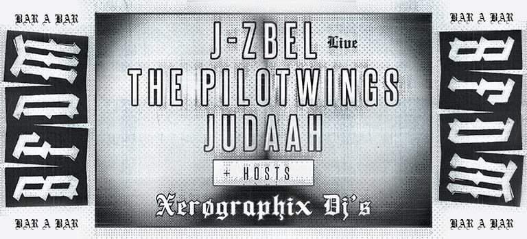 Bfdm Records UK Debut, J-Zbel (Live), The Pilotwings & Judaah - Página frontal