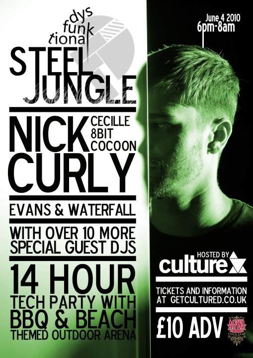 Dysfunktional Steel Jungle with Nick Curly - Página frontal