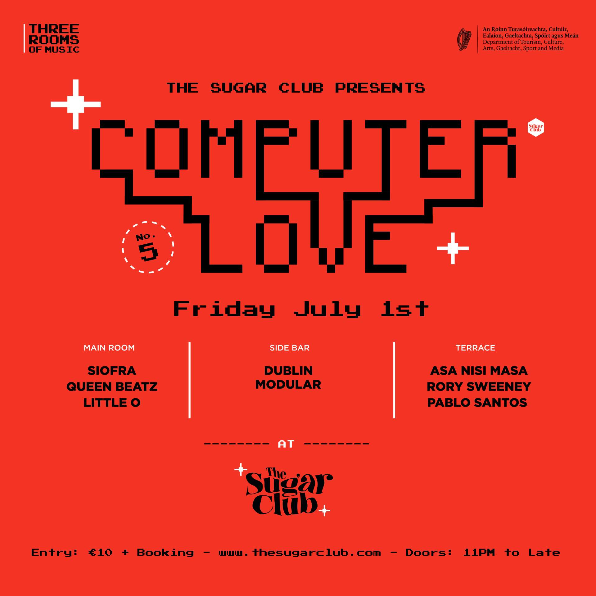Computer Love 5 at The Sugar Club, Dublin