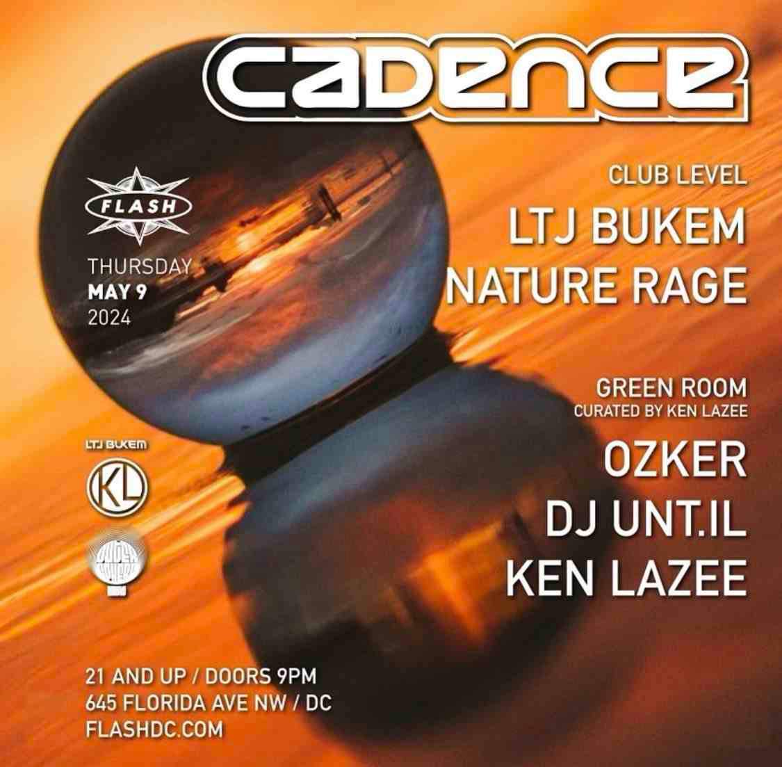 Cadence presents LTJ Bukem - フライヤー表